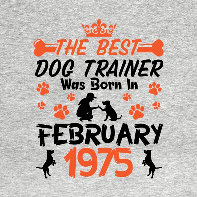 Happy Birthday Dog Mother Father 46 Years Old The Best Dog Trainer Was Born In February 1975 by Cowan79